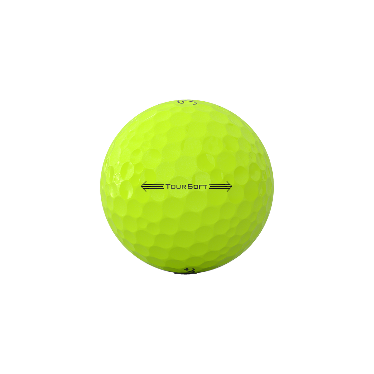 Titleist Tour Soft Geel - driekwart