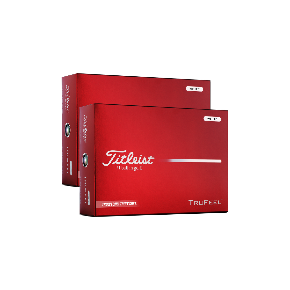 Titleist TruFeel Wit - 2 dozijn