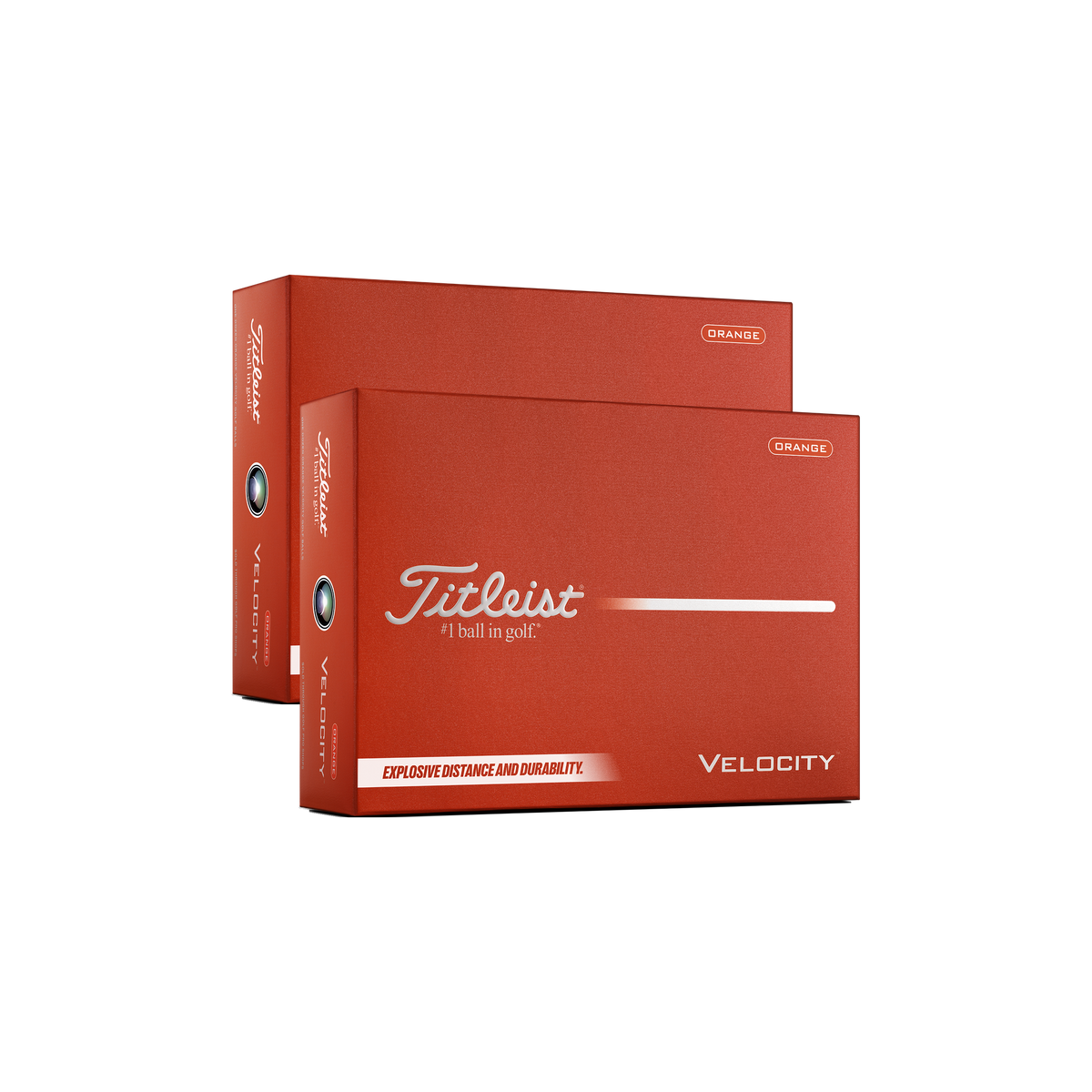 Titleist Velocity Oranje - 2 dozijn