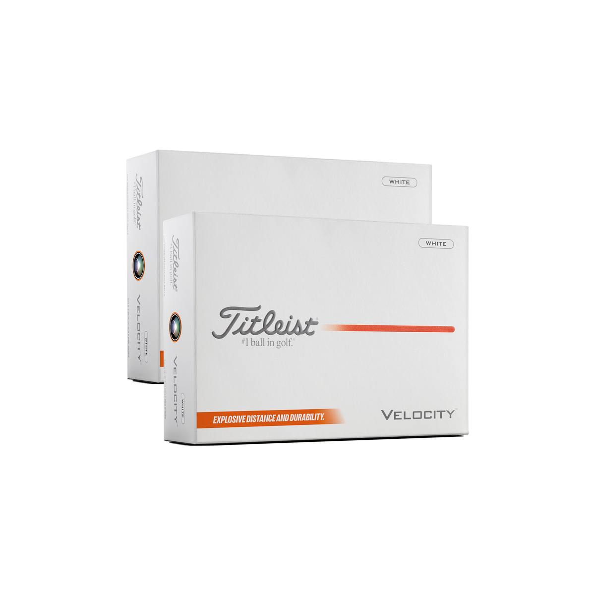 Titleist Velocity Wit - 2 dozijn