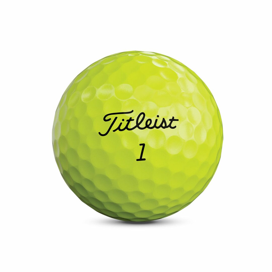 Titleist toursoft golfballen 2023 geel