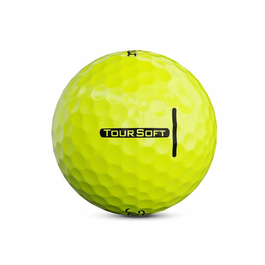 Titleist toursoft golfballen 2023 geel