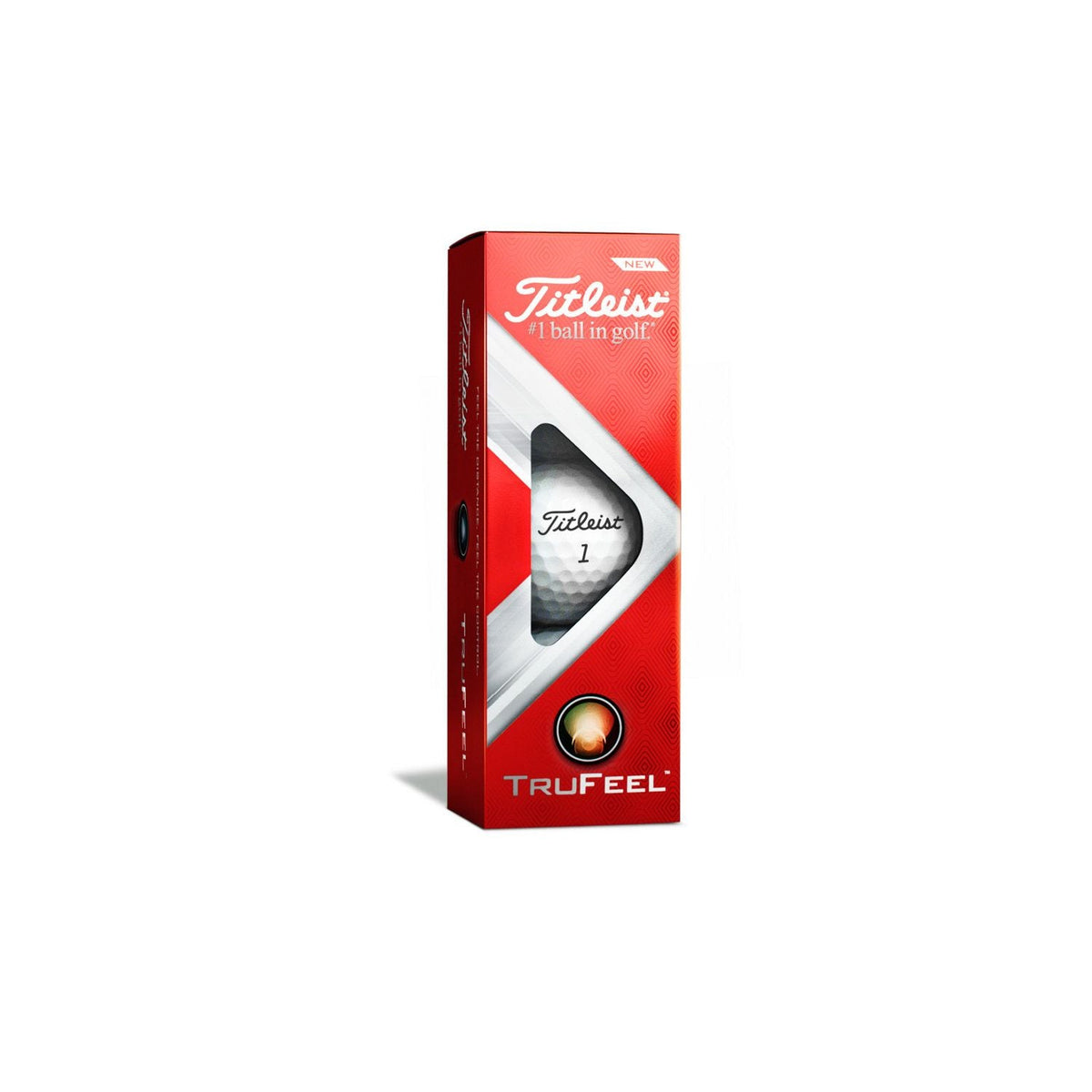 Titleist trufeel golfballen 2023 wit