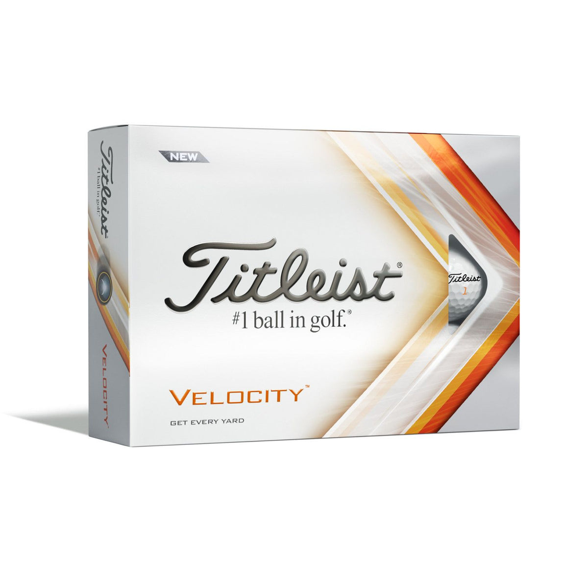Titleist velocity golfballen 2023 wit