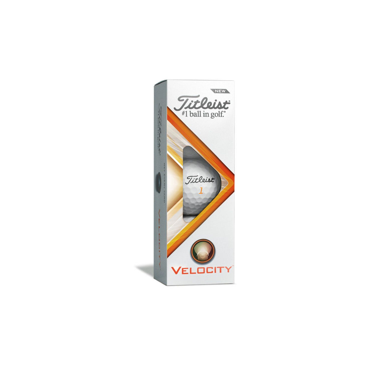 Titleist velocity golfballen 2023 wit