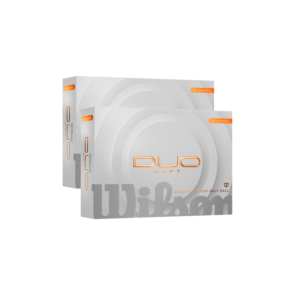 Wilson Duo Soft Oranje - 2 dozijn