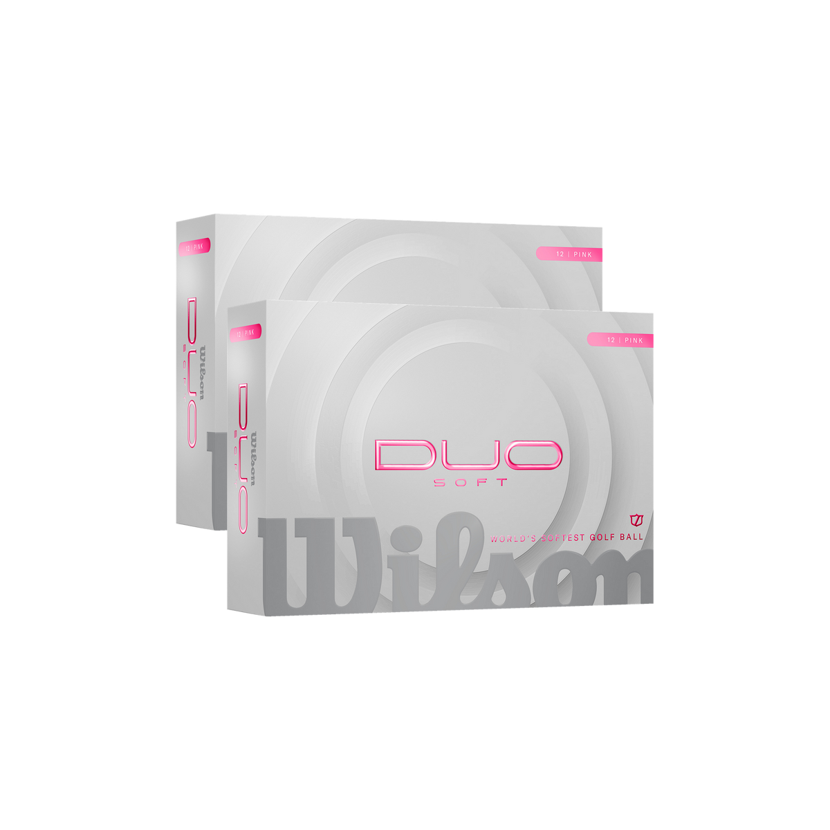 Wilson Duo Soft Roze - 2 dozijn