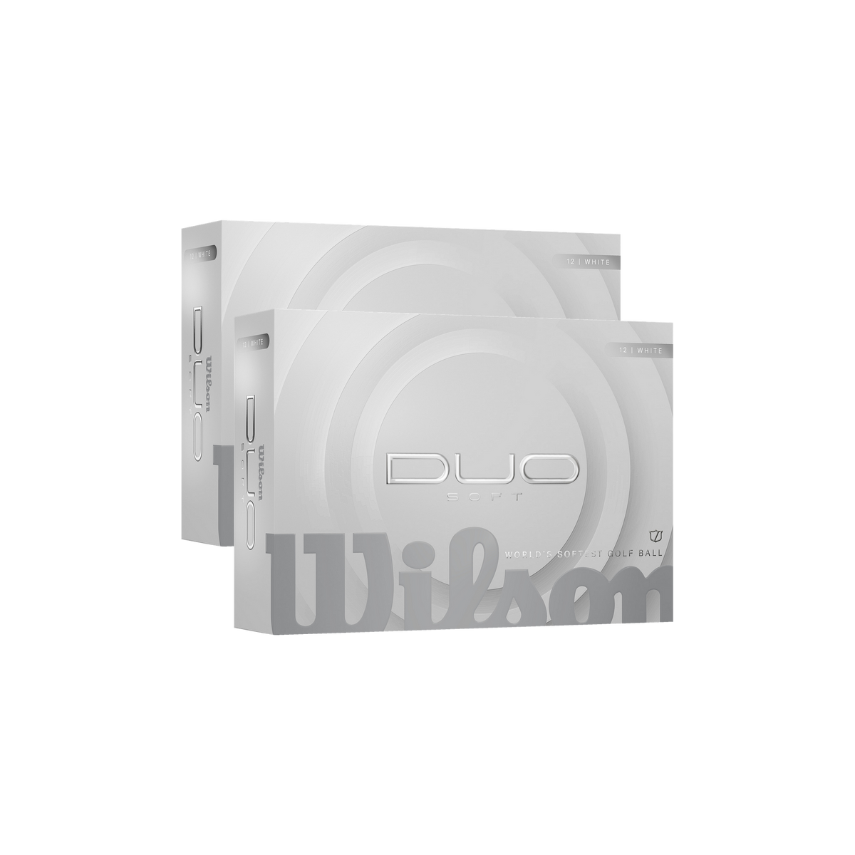 Wilson Duo Soft Wit - 2 dozijn