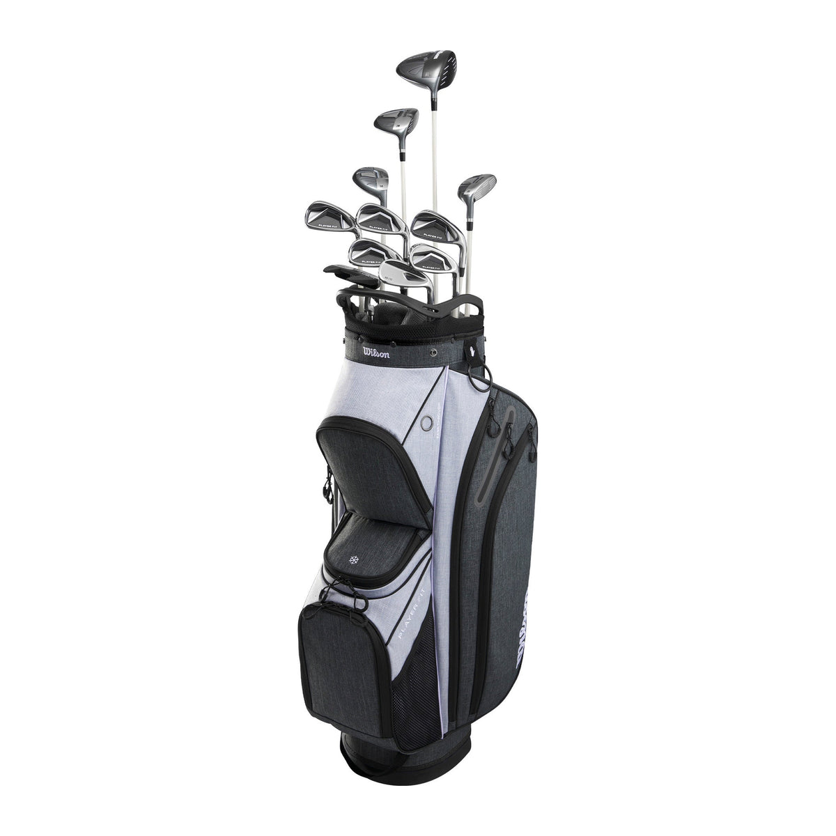 Wilson PlayerFit complete set dames met cartbag