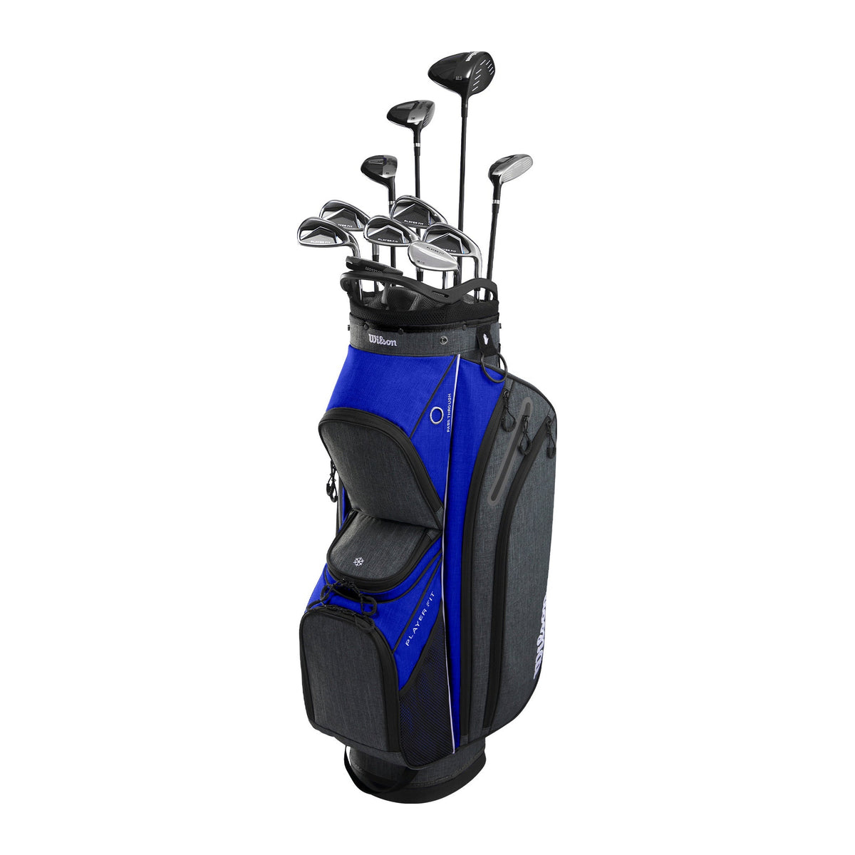 Wilson PlayerFit complete set heren met cartbag