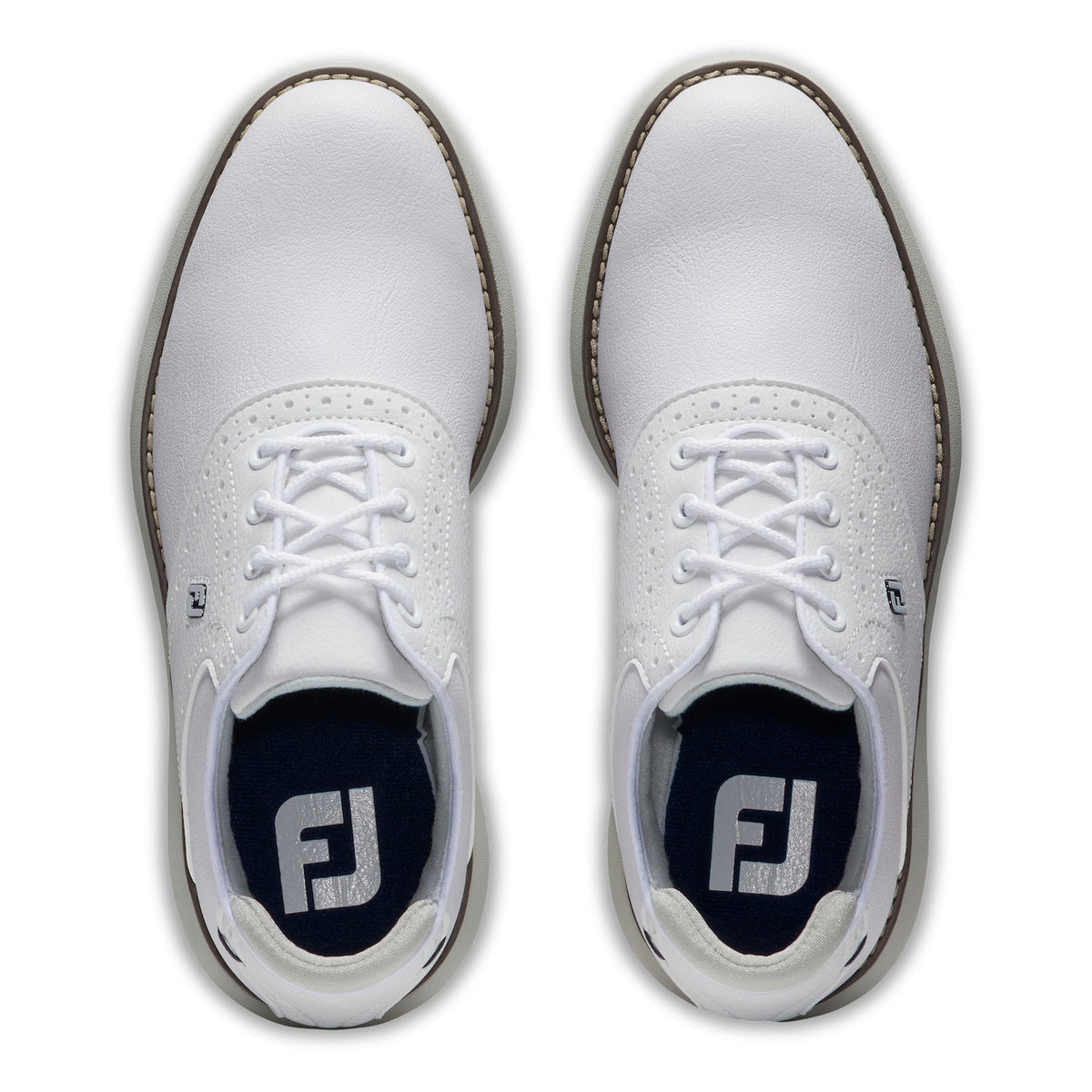 FootJoy Traditions White/White/Grey - Junior